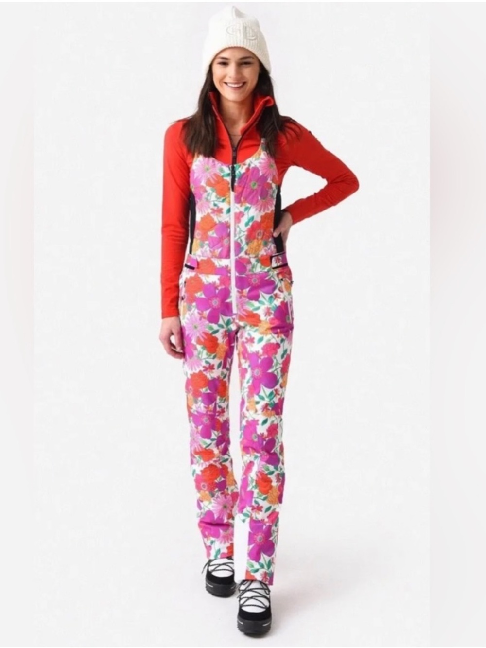 🌺BOGNER FIRE+ ICE X
LOVESHACKFANCY Ivie
Printed Ski Bib Pants XS